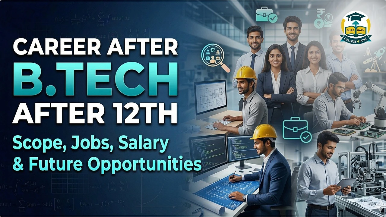 Career in B. Tech After 12th